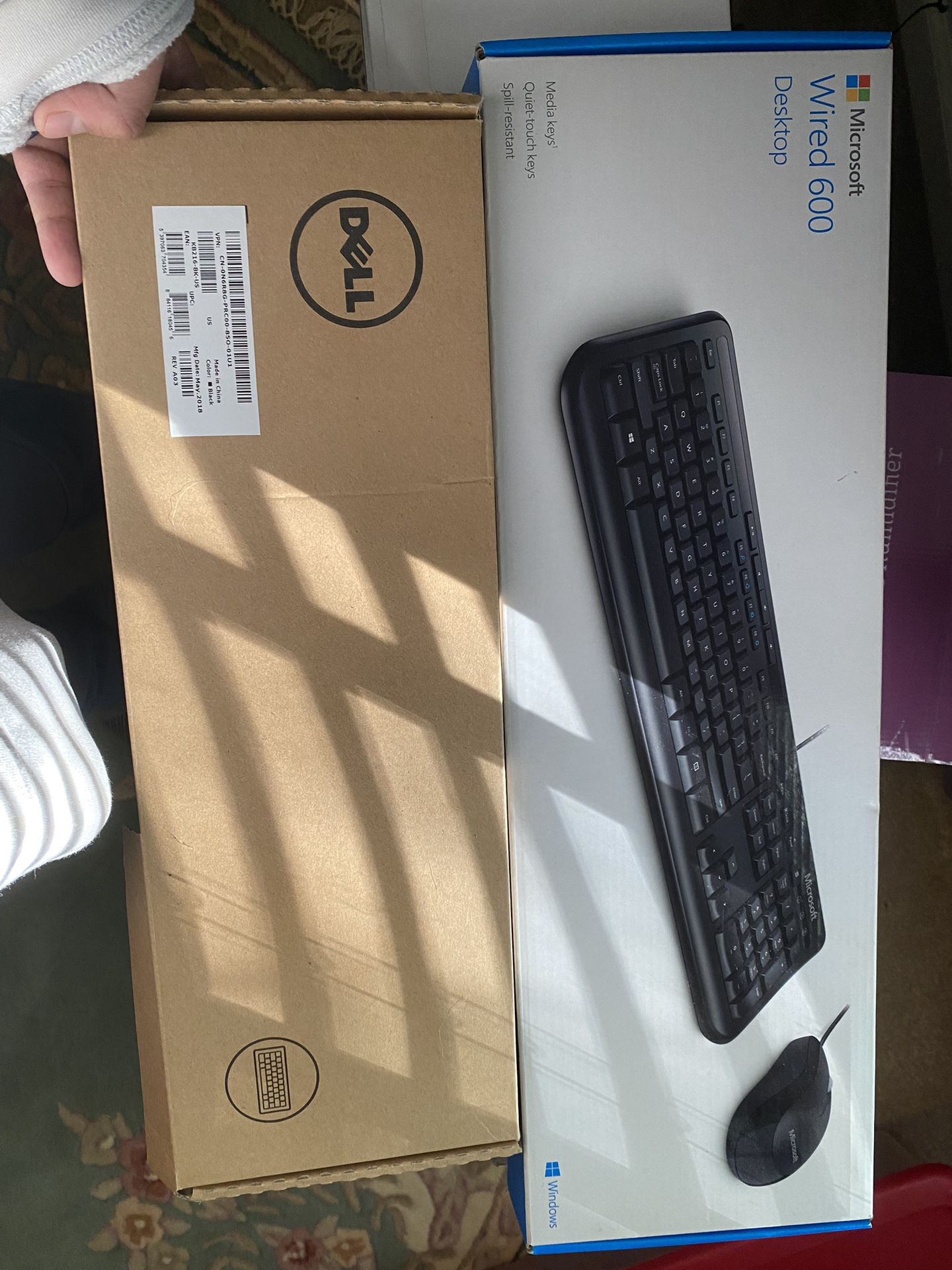 Microsoft And Dell Keyboards /mouse
