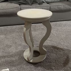 Small Gray End Table 