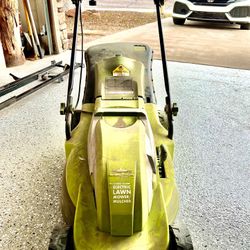 Sun Joe Lawnmower, MJ403E 17”, 13 Amp