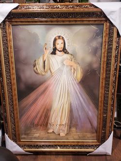New= Huge Frame DIVINE MERCY