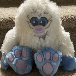 NWT Disney Expedition Everest Yeti Plush Big Feet Abominable Snowman 14”