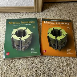 Medical Insurance 7th Edition + Workbook (Excellent Condition)