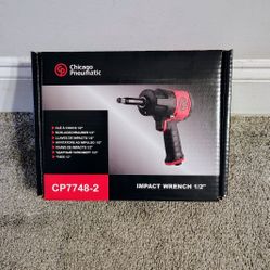Brand New (In Box) CHICAGO PNEUMATIC 1/2 Drive Compact  Impact Wrench