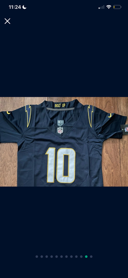 $40 Youth Navy,Gold,white Justin Herbert, Hampton Or McConkey  Los Angeles Chargers Jersey.