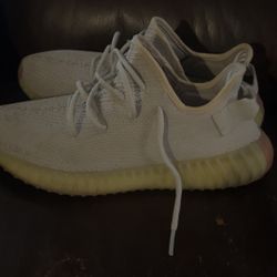 2 Pairs Of Yeezy Sz 10/11.5 Asking $100 for both or 70 The Light Ones And 30 The Grey Ones 