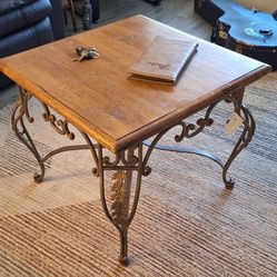 Iron Base Coffee Table