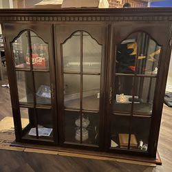 Two Piece China Cabinet 