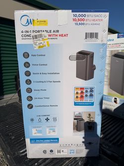Midea 4-in-1 Portable Air Conditioner with Heat