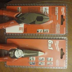 Milwaukee Lineman Pliers, 6&1 pliers