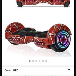 Hoverboard for Kids Adult Spider Self Balancing Hoverboard with LED Lights Wheels Bluetooth Speaker UL 2272 Certified Hover Board
