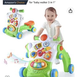 Baby Walker 3 In One 