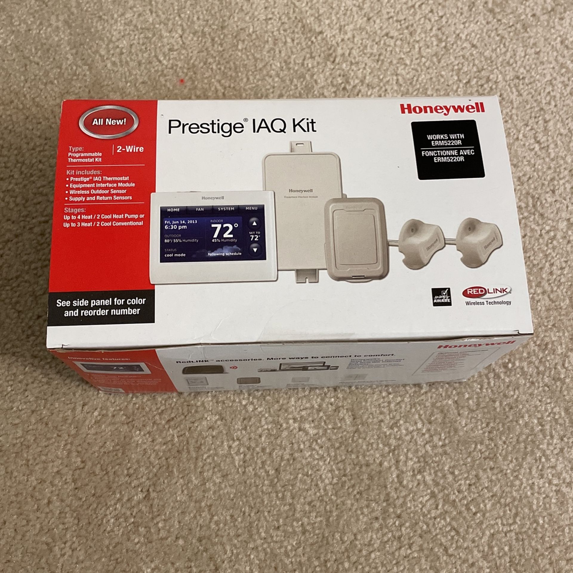Honeywell Prestige IAQ Smart Thermostat