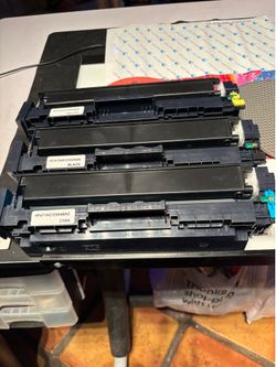 New never used HP Color Laser Jet Pro Series Printer Cartridges