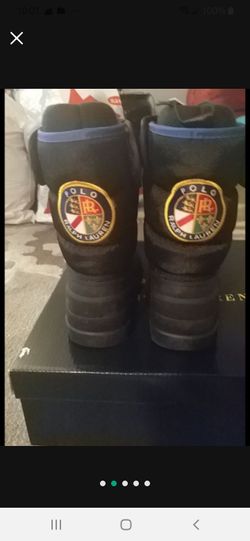 Toddler Polo Winter Snow Boots