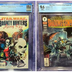 Graded Star Wars Comic Books • CGC CBCS • Dark Horse Comics 