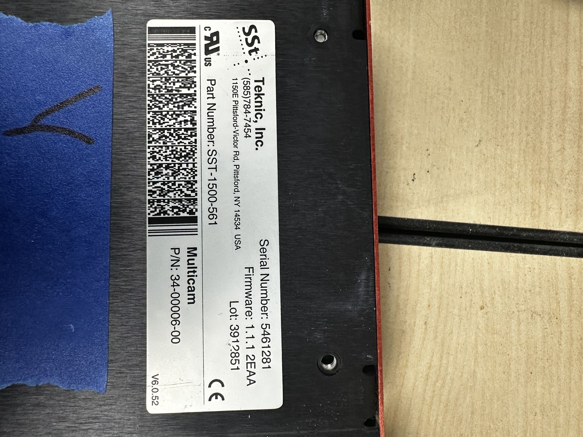 Teknic SST-1500-561 Servo Drive With Servo Motors