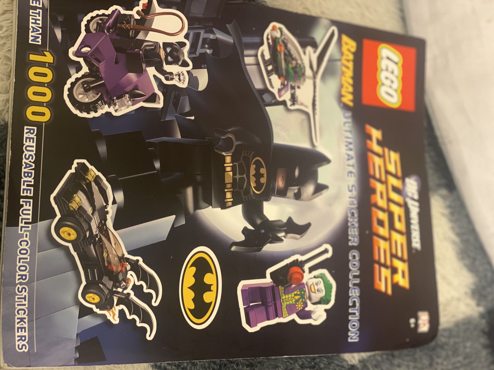 Batman LEGO Stickers !!! Book