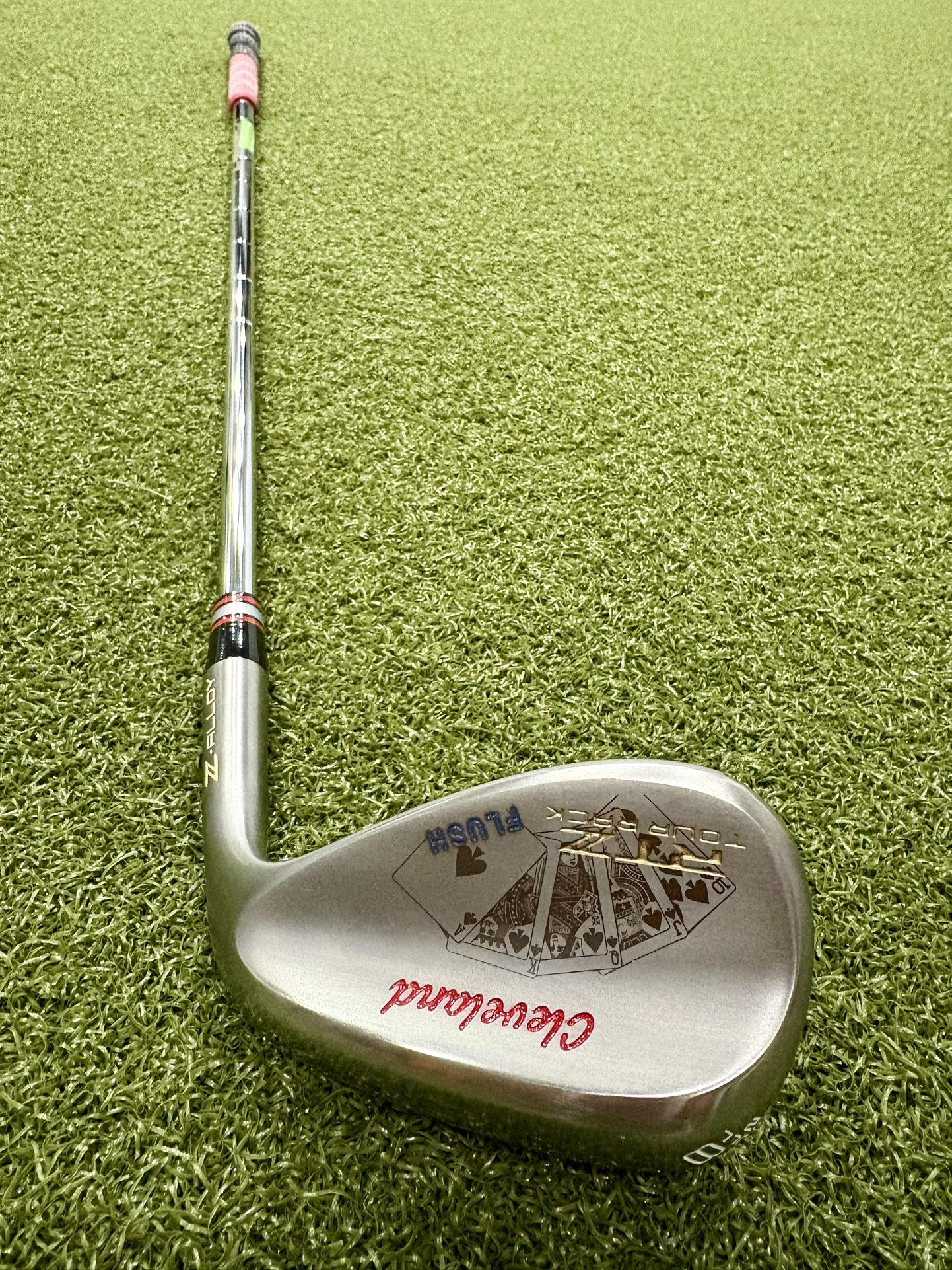 Cleveland “NEW” RTZ Custom Tour Rack Wedge, 58° RH Color Fill And Stamped.