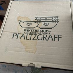 Vintage Pfaltzgraff Christmas dishware