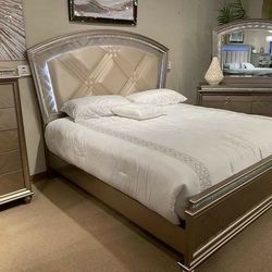 Cristal Bedroom Set Financing Available 🚚