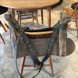Antique horse pack and saddlebag