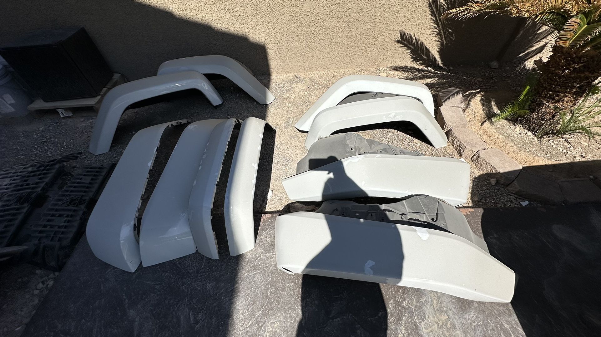 Jeep JK Bright White Fenders
