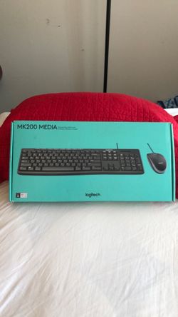 Logitech MK200 Media Keyboard and Mouse Combo