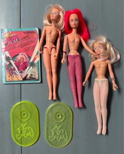 Vintage Jem Dolls Book Accessories AS IS $20 for All