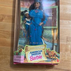 Collectors Edition American Indian Barbie 1996