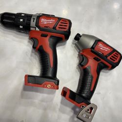 Milwaukee M18 Impact Drill And Hammer Drill ( Only Tool)
