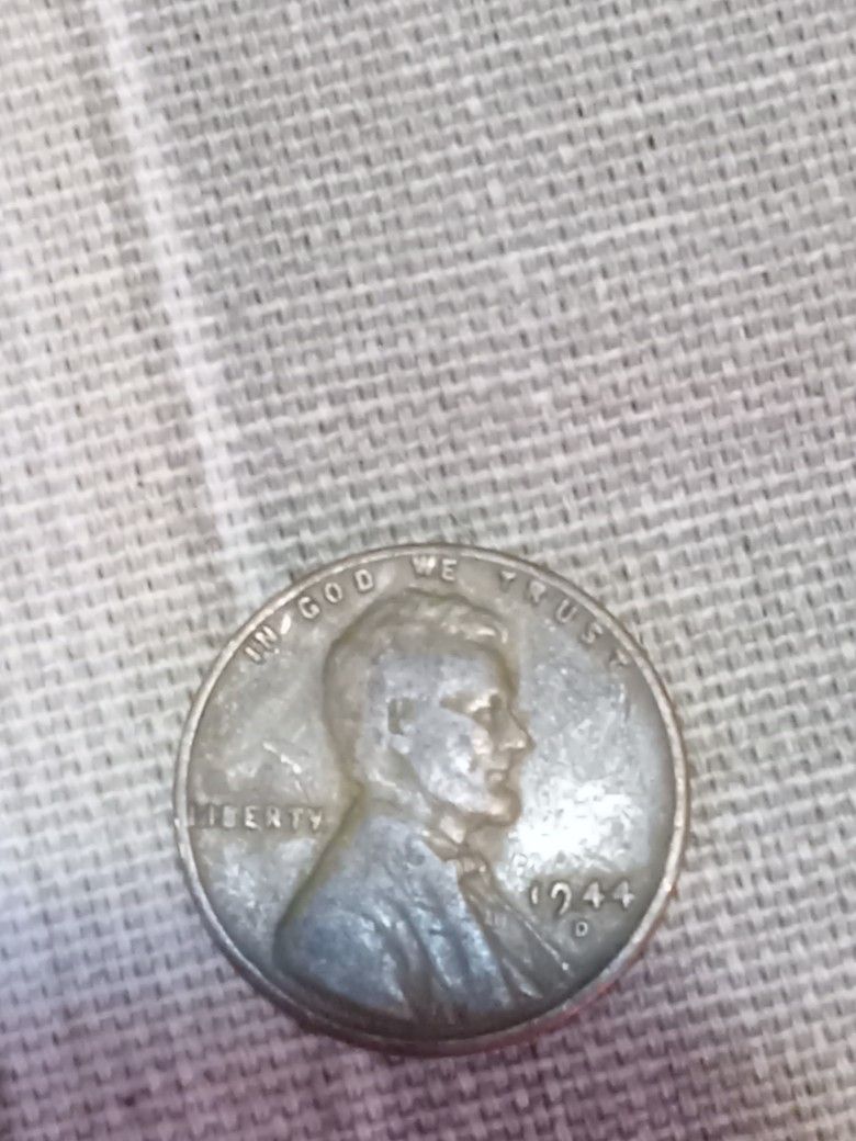 1944 Error Coin   1 Cent  Rare  Lincoln Weat Penny