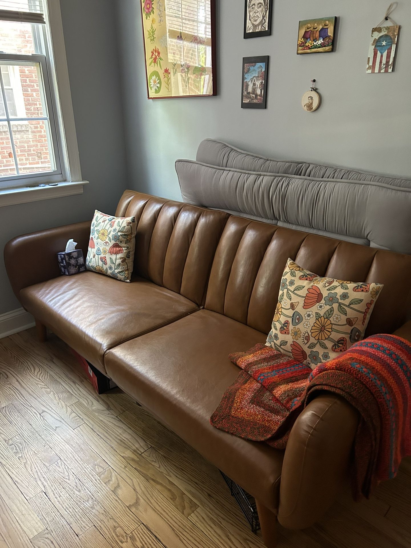 FREE COUCH AND TABLE AND CHAIRS