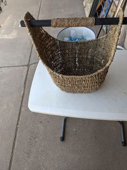 Brown Wicker Basket