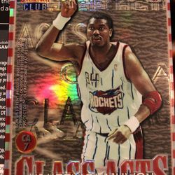 Hakeem Olajuwon/Clyde Drexler 96-97 Stadium Club CLASS ACTS Refractor