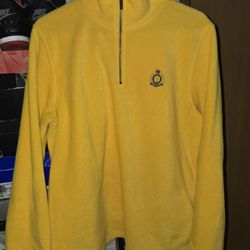 Ralph Lauren green label Quarter  zip size large.