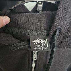 Stussy zip up hoodie