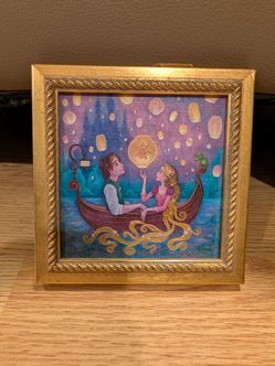 Disney Tangled Wonderground Mini Frame Art