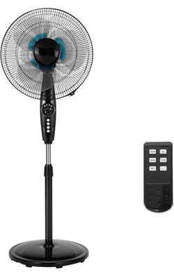 16” Pedestal Fan, Standing Floor Fan