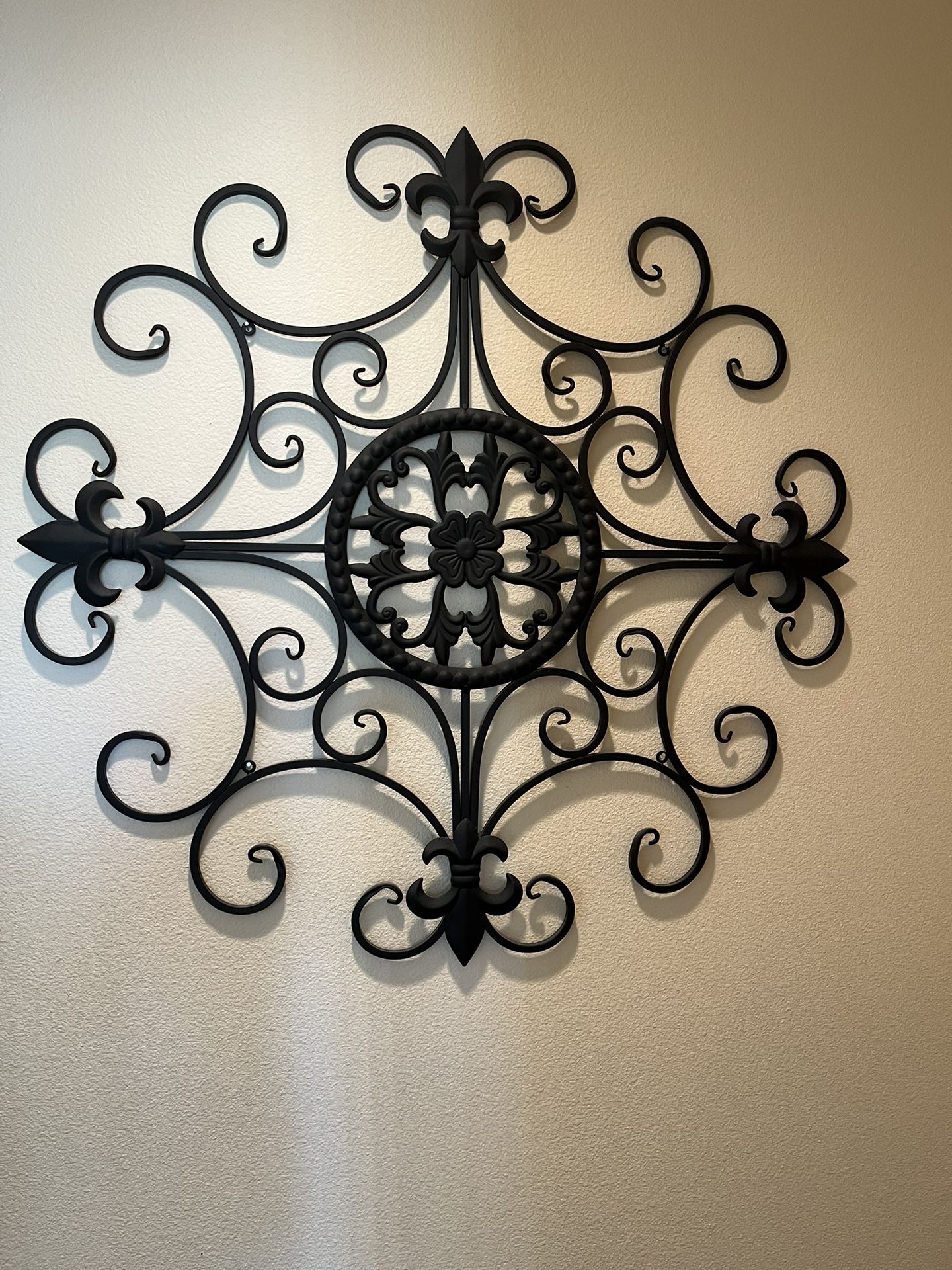 Black Metal Wall Decor