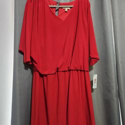 Red Dressy Formal Dress 