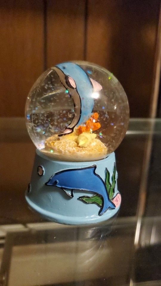 Dolphin Snow Globe