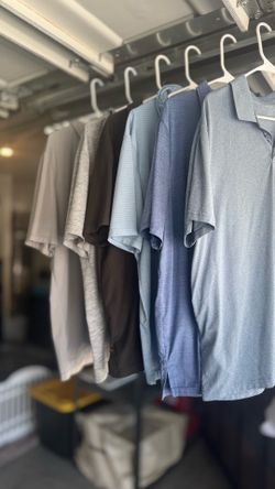 6 Men's XL Golf Shirts - Excellent Condition