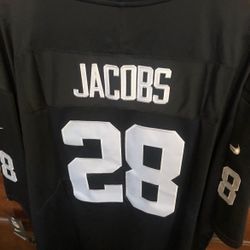MENS JACOBS RAIDERS JERSEY 