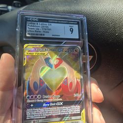 latias and latios CGC 9 like psa pokemon graded card