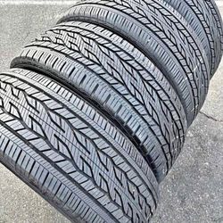 255/55r20 Continental Tires Con 80% De Vida Las 4 