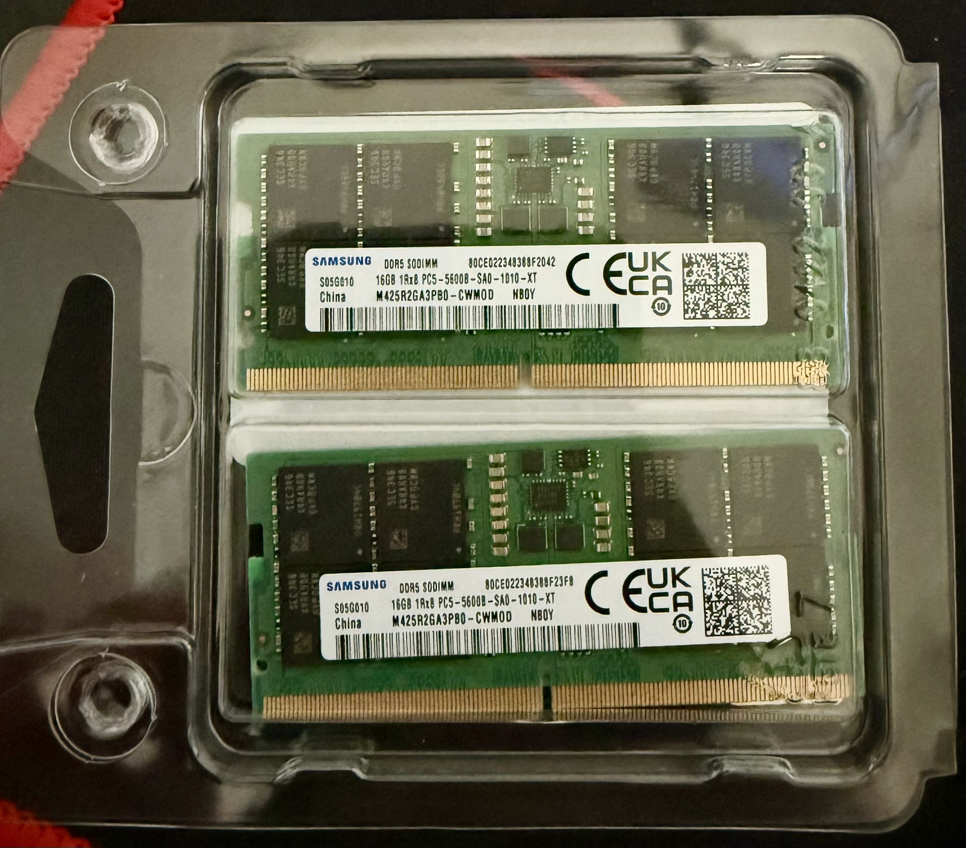 32GB DDR5 5600 Kit  (2 x 16GB modules) Laptop Memory