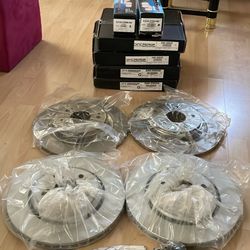 17-20 Acura MDX Rotors and Brake Pad Set