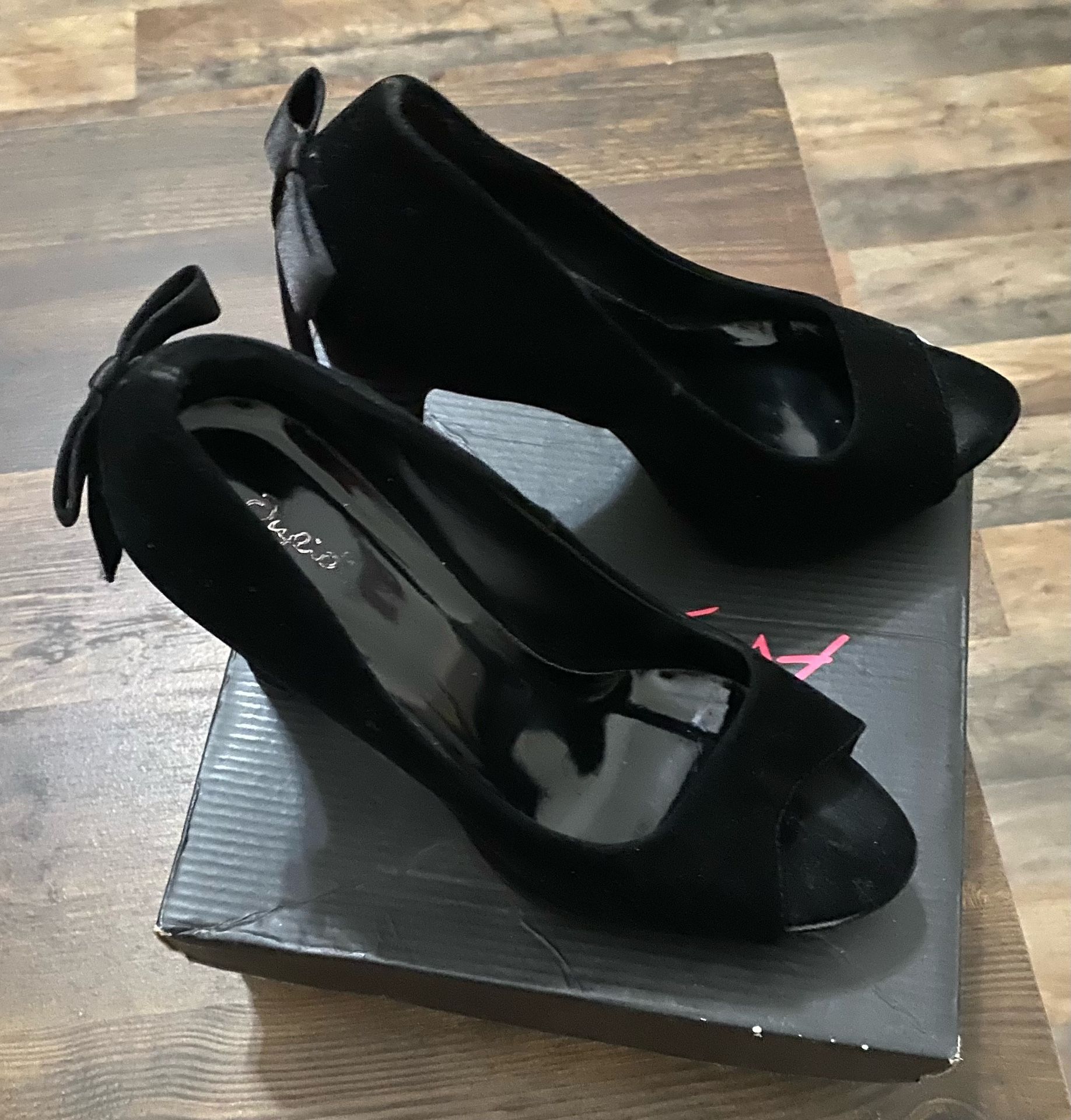 Black heels
