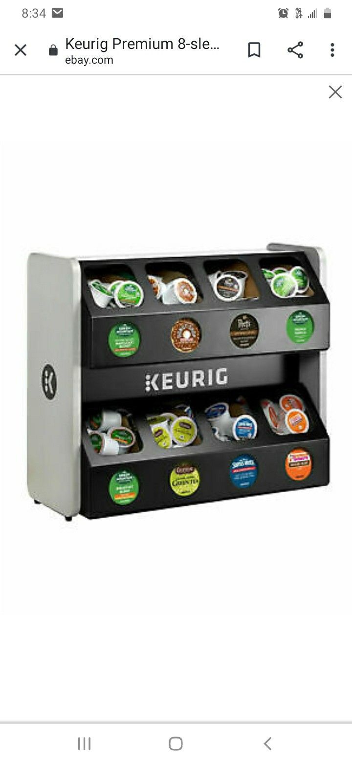 KEURIG  Premium 8 Sleve COMMERCIAL Storage RACK