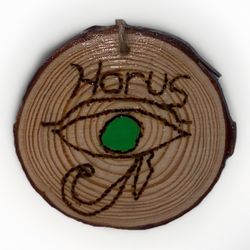 Eye Of Ra Eye Of Horus Double Sided Egyptian Art Ornament Wall Hanging